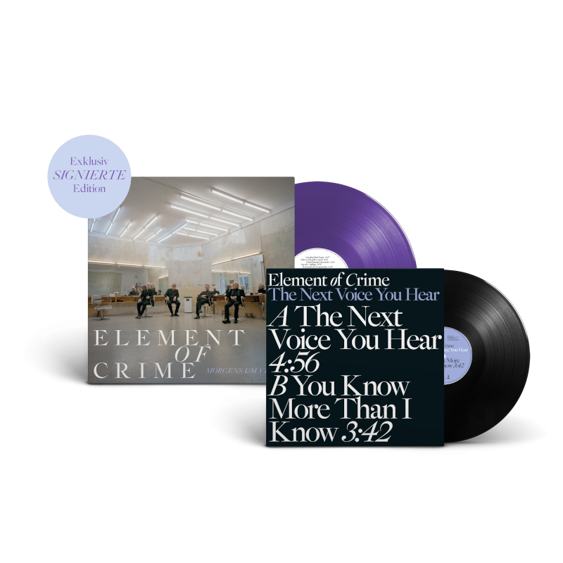 Element Of Crime Morgens um vier Ltd. 1LP lila 180g + Bonus-LP 272358
